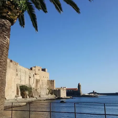 4hc65 Avec Vue Sur La Baie Collioure
